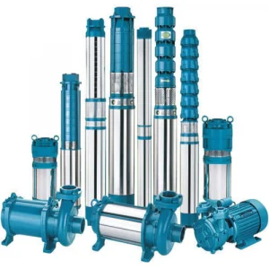 Silver Borewell Submersible Pump